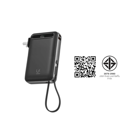 แบตเตอรี่สำรอง UKIKI KP20AC-01-BLK PWB 20KMAH + C CABLE + AC BLACK_7